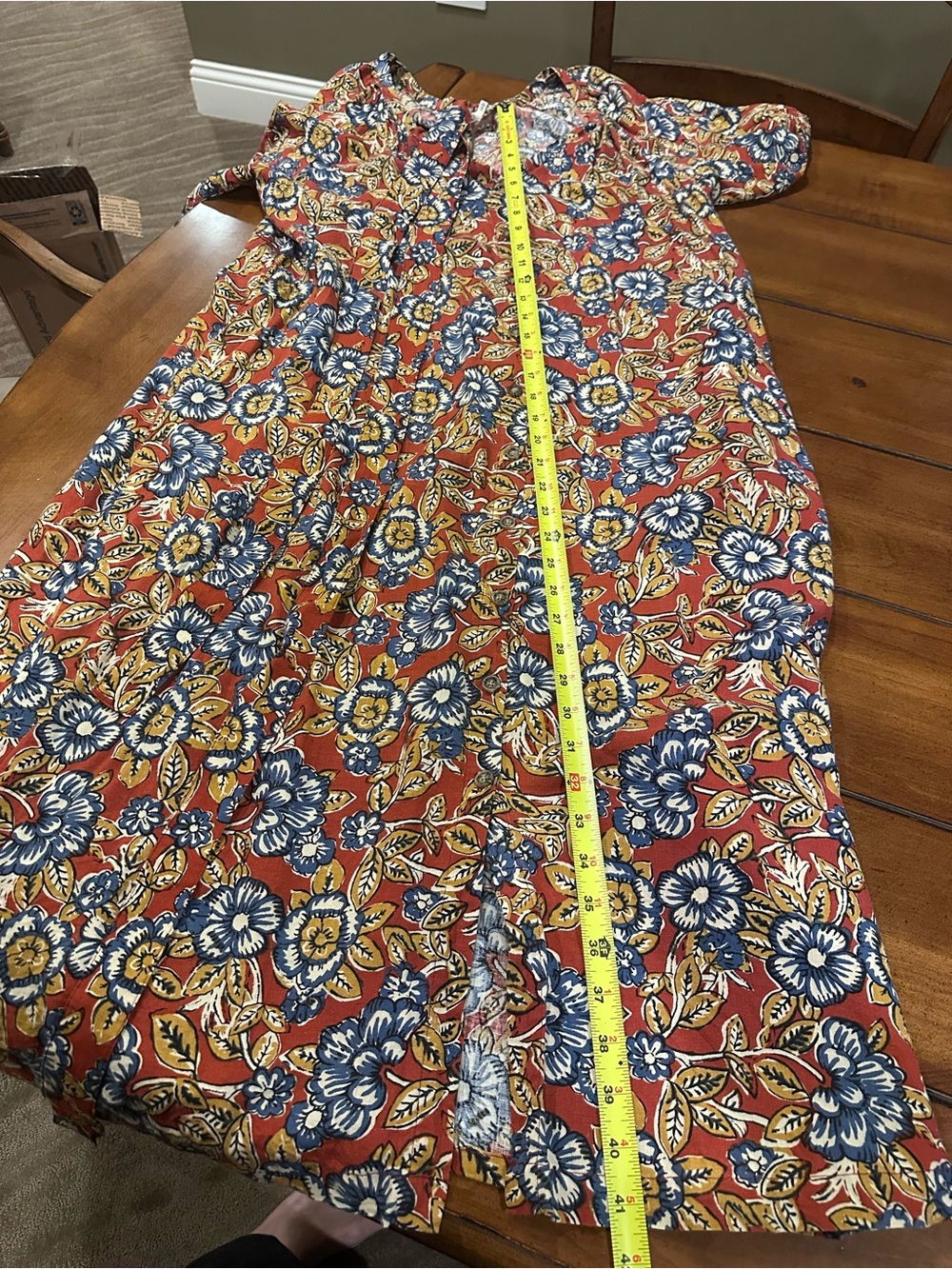 Faherty Fall Dress - Picture 9 of 11